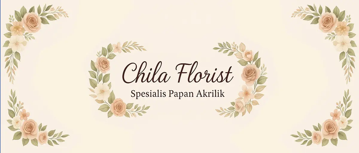 Papan Akrilik Kuningan