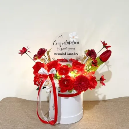 Bloom Box Akrilik Ucapan Grand Opening Kuningan